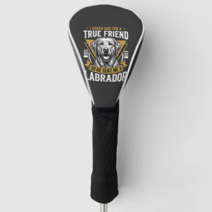 Wahrer Freund Labrador Hund Golf Headcover