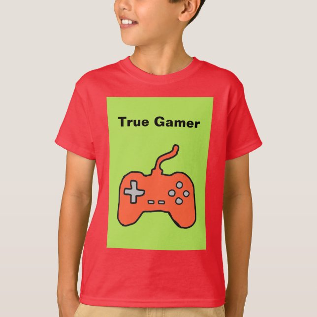 Wahrer Gamer T-Shirt (Vorderseite)