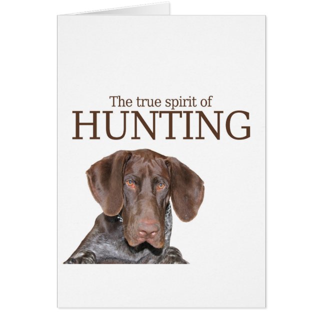 Wahrer Geist des glatten Graubären von Jagd (Vorne)