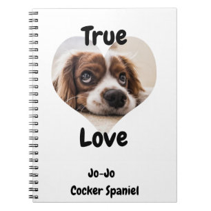 Wahrer Liebe Hund  Notizblock