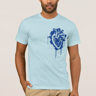 Wahres Blau am Herzen T-Shirt