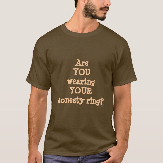 Wahres Blut - Ehrlichkeits-Ring-T - Shirt (Vorderseite)