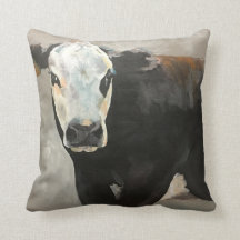 Wahres Korn-Kuh-Western-Kissen