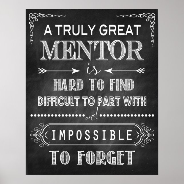 Wahrhaft Great Mentor Poster (Vorne)