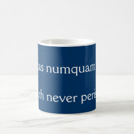 Wahrheit geht nie um - Zitat von Seneca Kaffeetasse