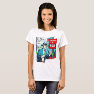 Wahrheit im Vergleich zu Fehlinformationen: Überpr T-Shirt