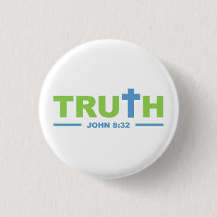 Wahrheit in Jesus Christus Button