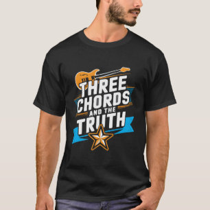 Wahrheit in Reihen - Minimalistisches T-Shirt für 