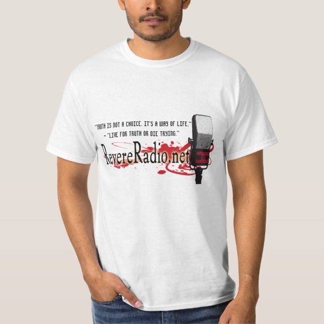 Wahrheit ist nicht eine Wahl verehren T-Shirt (Vorderseite)