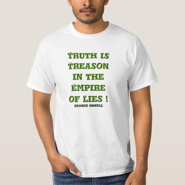 Wahrheit ist Verrat T-Shirt (Vorderseite)