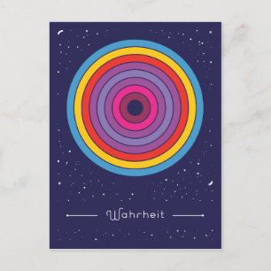 Wahrheit Postkarte