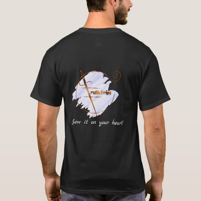 Wahrheit Tropfen Hoodie für Männer und Frauen T-Shirt (Rückseite)