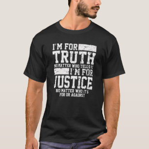 Wahrheit und Gerechtigkeit, Schwarzleben Matter T T-Shirt