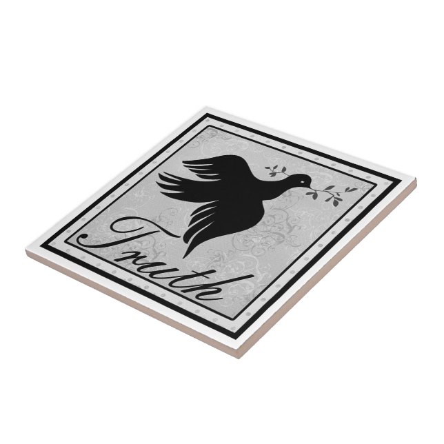 Wahrheit und Taube Fliese (Seite)