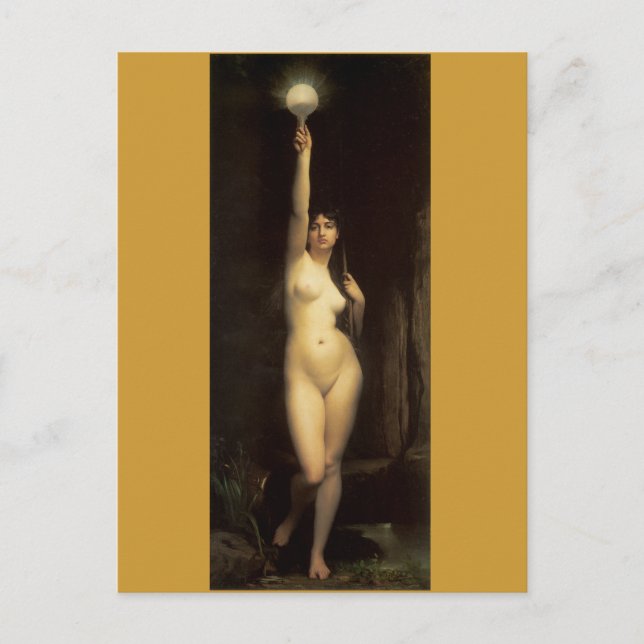 Wahrheit - Vintage berühmte Gemälde - Lefebvre Postkarte (Vorderseite)