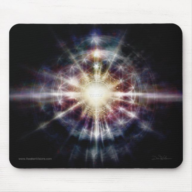 Wahrheits-Wappen Mousepad (Vorne)