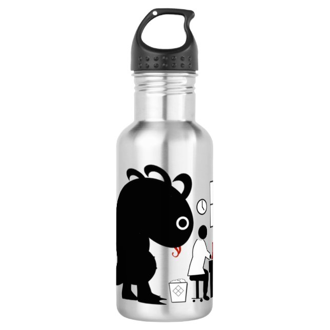 Wahrheitsmonster Trinkflasche (Vorderseite)