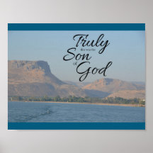 Wahrlich der Sohn Gottes Poster