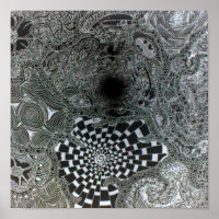 Wahrnehmung eines Schwarzen Loch