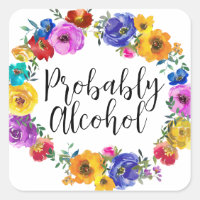 Wahrscheinlich Alkohol Funny und sarkastischer Spa