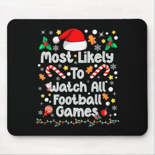 Wahrscheinlich alle Fußballspiele der Familie Weih Mousepad