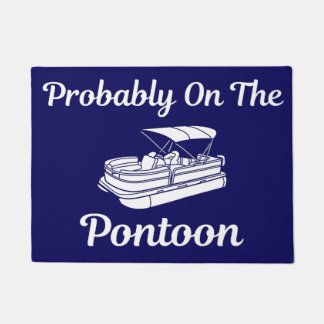 Wahrscheinlich auf dem Pontoon Doormat Fußmatte