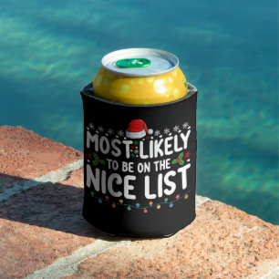 Wahrscheinlich auf der netten Liste Weihnachtsfeie Dosenkühler