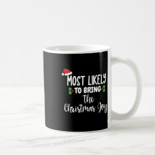 Wahrscheinlich bringt die Weihnachtsfreude Familie Kaffeetasse