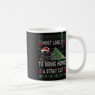 Wahrscheinlich bringt er eine streunende Katze nac Kaffeetasse