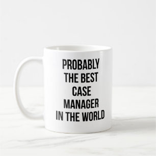 Wahrscheinlich der beste Fallmanager der Welt Kaffeetasse