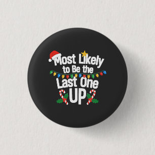 Wahrscheinlich der Letzte, der an Weihnachten aufb Button