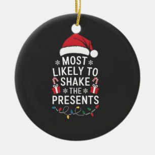 Wahrscheinlich die Geschenke zu Weihnachten schütt Keramik Ornament