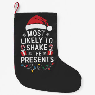Wahrscheinlich die Geschenke zu Weihnachten schütt Kleiner Weihnachtsstrumpf