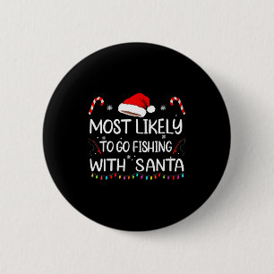 Wahrscheinlich geht mit Santa Familie Christ Button