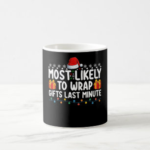 Wahrscheinlich Geschenke zum Weihnachtsfest in let Kaffeetasse