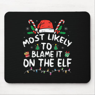 Wahrscheinlich gibt er/sie es dem Elf Santa Famili Mousepad