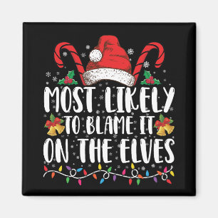 Wahrscheinlich gibt man es den Elfen an Weihnachte Magnet