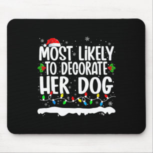 Wahrscheinlich ihre Hundefamilie dekorieren, die m Mousepad