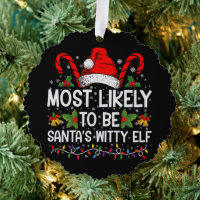 Wahrscheinlich ist es der witzige Elf von Santa We