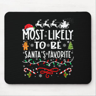 Wahrscheinlich ist es die Lieblings-Weihnachtsfami Mousepad