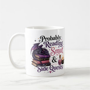 Wahrscheinlich liest man Schund und Nebenquests Dr Kaffeetasse