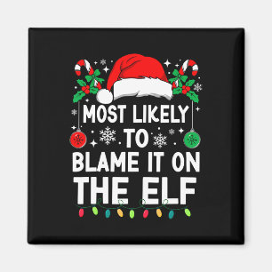 Wahrscheinlich macht er es dem Weihnachtselfen zum Magnet
