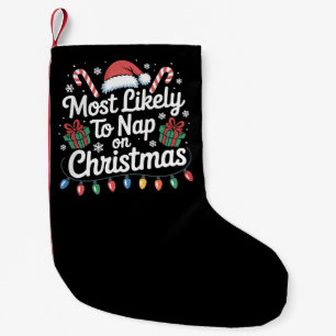 Wahrscheinlich pennt Weihnachten Familie Matching  Kleiner Weihnachtsstrumpf