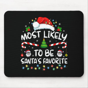 Wahrscheinlich Santa Claus' Lieblings-Comedy-Famil Mousepad