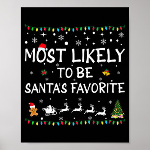 Wahrscheinlich Santa Claus' Lieblings-Comedy-Famil Poster