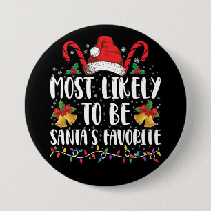 Wahrscheinlich Santa Claus' Lieblings-Comedy-Weihn Button