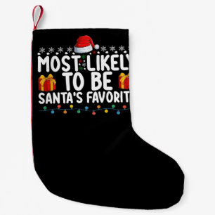 Wahrscheinlich Santa Claus' Lieblings-Weihnachtsfe Kleiner Weihnachtsstrumpf