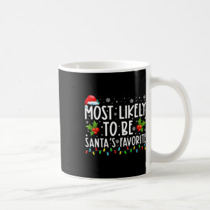 Wahrscheinlich Santa Claus' Lieblingsfamilie mit p Kaffeetasse