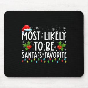 Wahrscheinlich Santa Claus' Lieblingsfamilie mit p Mousepad