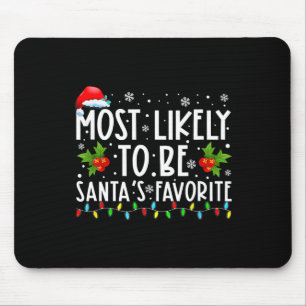 Wahrscheinlich Santa Claus' Lieblingsfamilie mit p Mousepad